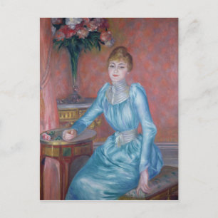 Pierre A Renoir Madame de Bonnieres Postcard