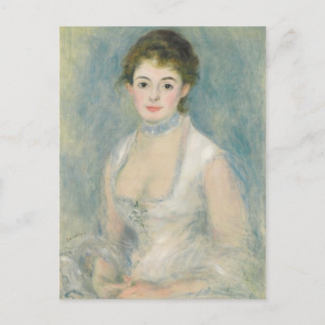 Pierre A Renoir | Madame Henriot Postcard (Front)