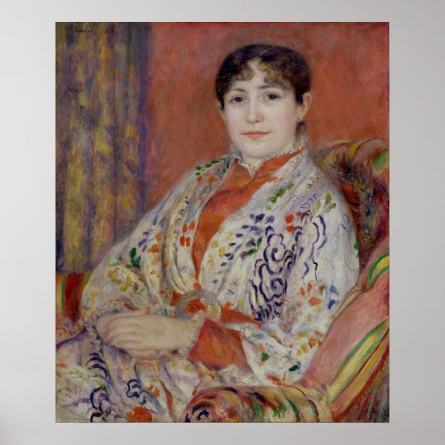 Pierre A Renoir | Madame Heriot Poster (Front)