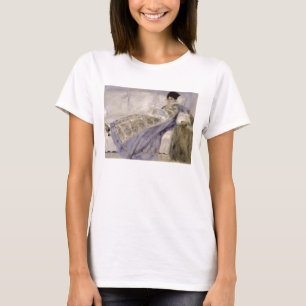 Pierre A Renoir Madame Monet on a Sofa T-Shirt