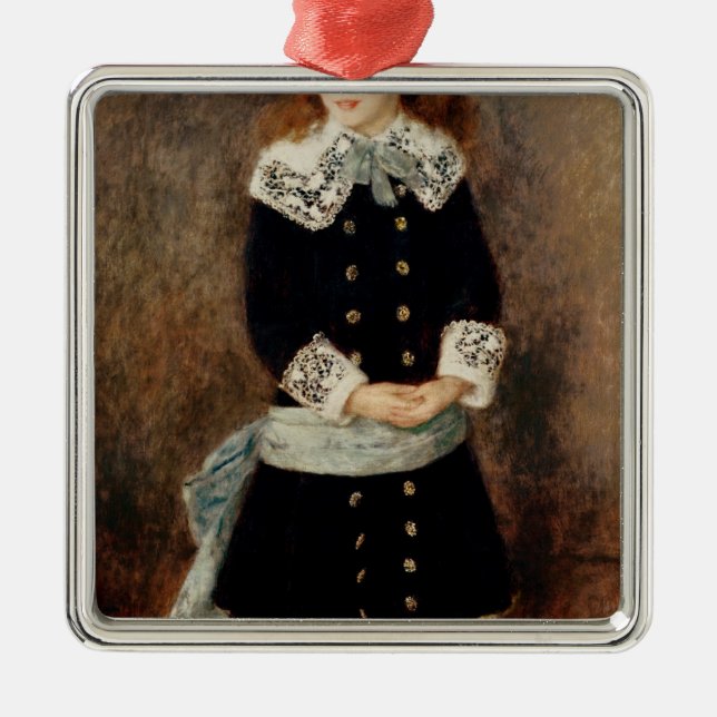 Pierre A Renoir | Marthe Berard Metal Ornament (Front)