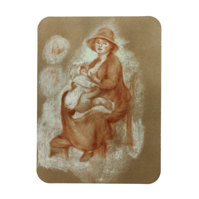 Pierre A Renoir | Maternity Magnet (Vertical)
