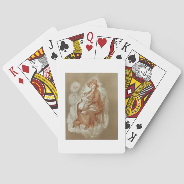 Pierre A Renoir | Maternity Playing Cards (Back)