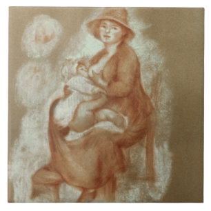 Pierre A Renoir Maternity Tile