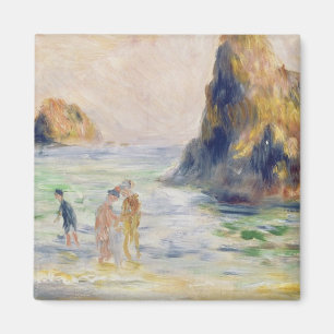 Pierre A Renoir Moulin Huet Bay, Guernsey Magnet