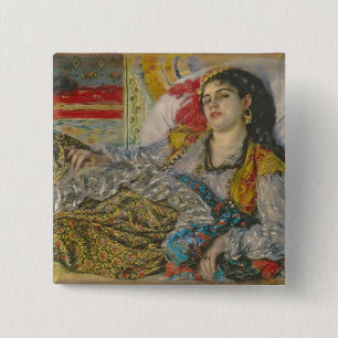 Pierre A Renoir Olympia 15 Cm Square Badge