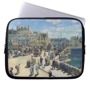 Pierre A Renoir Pont Neuf, Paris Laptop Sleeve