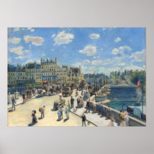 Pierre A Renoir   Pont Neuf, Paris Poster