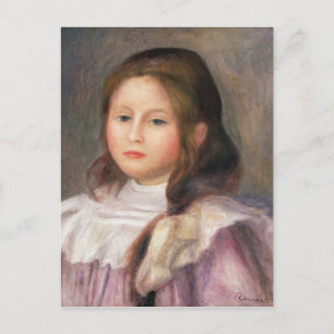 Pierre A Renoir Portrait of a Child 2 Postcard