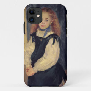 Pierre A Renoir Portrait of Mademoiselle Legrand iPhone 11 Case