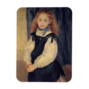 Pierre A Renoir Portrait of Mademoiselle Legrand Magnet
