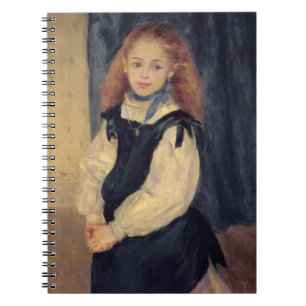 Pierre A Renoir Portrait of Mademoiselle Legrand Notebook