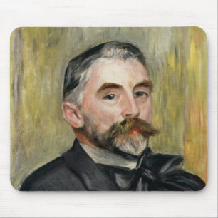 Pierre A Renoir   Portrait of Stephane Mallarme Mouse Pad