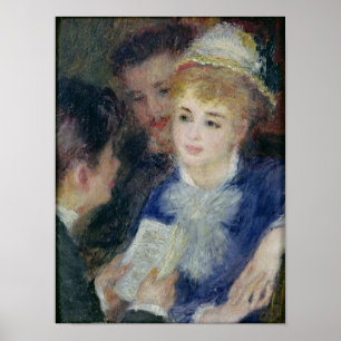 Pierre A Renoir Reading the Role Poster