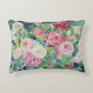 Pierre A Renoir Roses 2 Decorative Cushion
