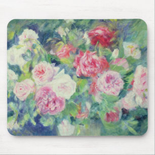 Pierre A Renoir Roses 2 Mouse Pad