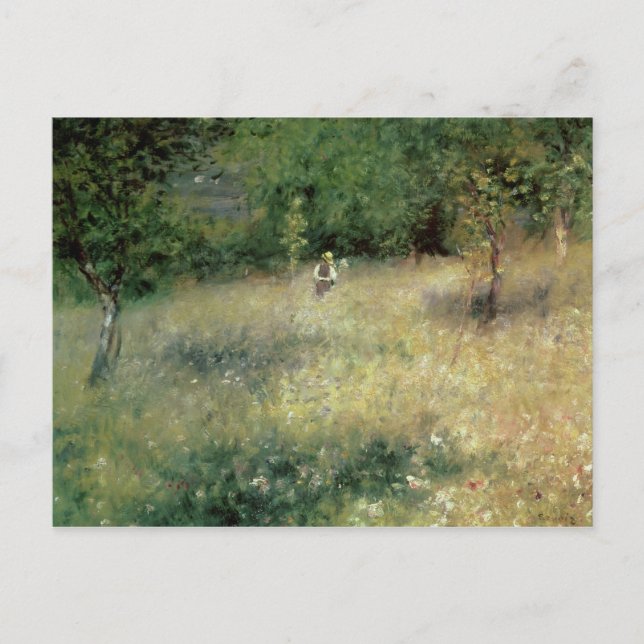 Pierre A Renoir | Spring at Chatou Postcard (Front)