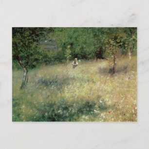 Pierre A Renoir Spring at Chatou Postcard