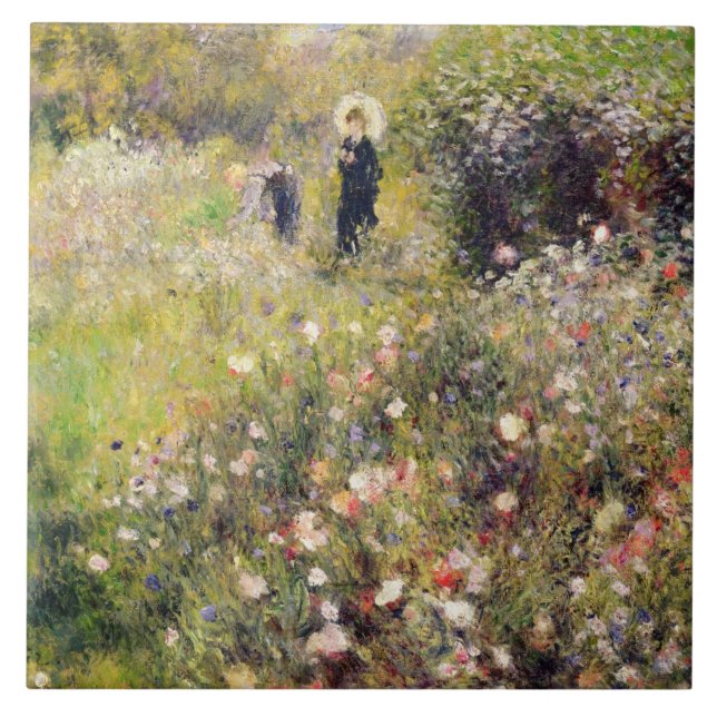 Pierre A Renoir | Summer Landscape Tile (Front)