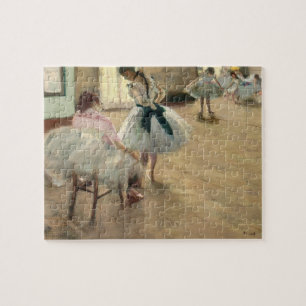 Pierre A Renoir The Dance Lesson Jigsaw Puzzle