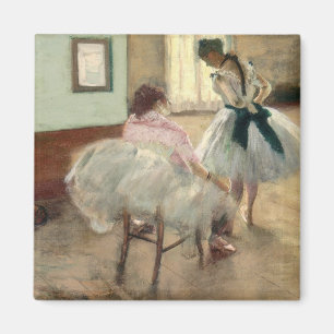 Pierre A Renoir The Dance Lesson Magnet