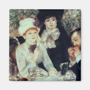 Pierre A Renoir The End of Luncheon Magnet