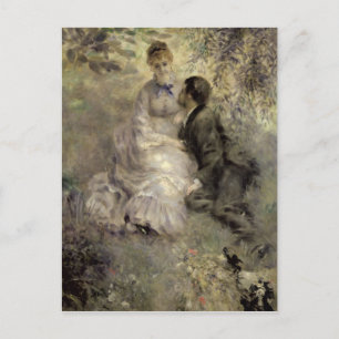Pierre A Renoir The Lovers Postcard