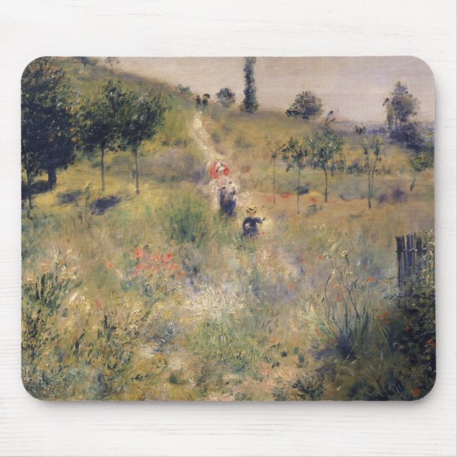 Pierre A Renoir | The Path through the Long Grass Mouse Pad (Front)