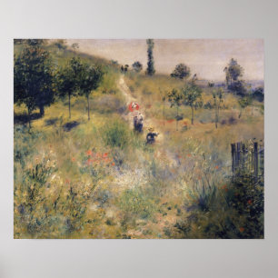 Pierre A Renoir   The Path through the Long Grass Poster