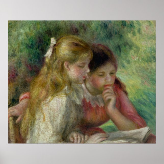 Pierre A Renoir | The Reading Poster (Front)