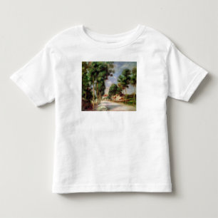 Pierre A Renoir The Road to Essoyes Toddler T-Shirt
