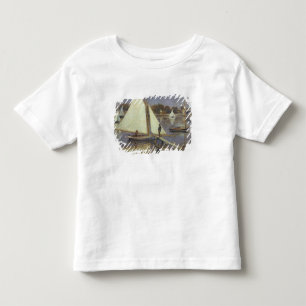 Pierre A Renoir   The Seine at Argenteuil Toddler T-Shirt