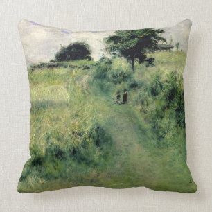Pierre A Renoir The Watering-place Cushion
