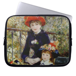 Pierre A Renoir Two Sisters, or On The Terrace Laptop Sleeve