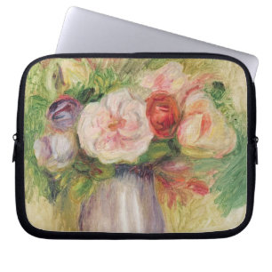 Pierre A Renoir Vase of Flowers Laptop Sleeve