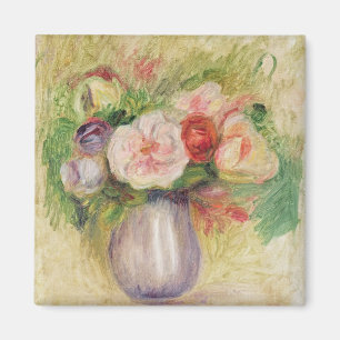 Pierre A Renoir   Vase of Flowers Magnet