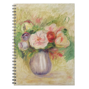 Pierre A Renoir Vase of Flowers Notebook