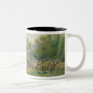 Pierre A Renoir   View of La Seyne, Provence Two-Tone Coffee Mug
