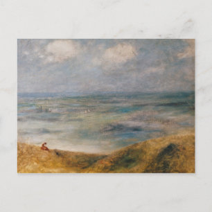 Pierre A Renoir View of the Sea, Guernsey Postcard