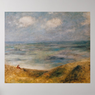 Pierre A Renoir   View of the Sea, Guernsey Poster