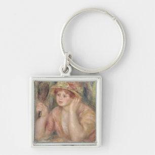 Pierre A Renoir   Woman with a Mirror Key Ring