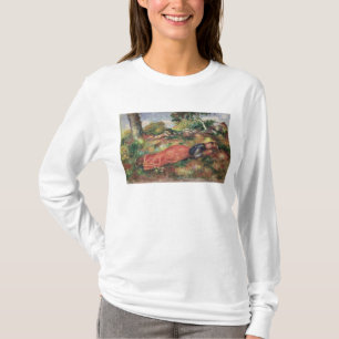 Pierre A Renoir Young Girl Sleeping on the Grass T-Shirt