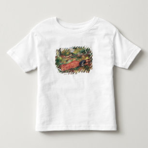 Pierre A Renoir Young Girl Sleeping on the Grass Toddler T-Shirt