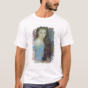 Pierre A Renoir Young girl with blue eyes T-Shirt