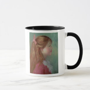 Pierre A Renoir Young girl with Long Hair Mug