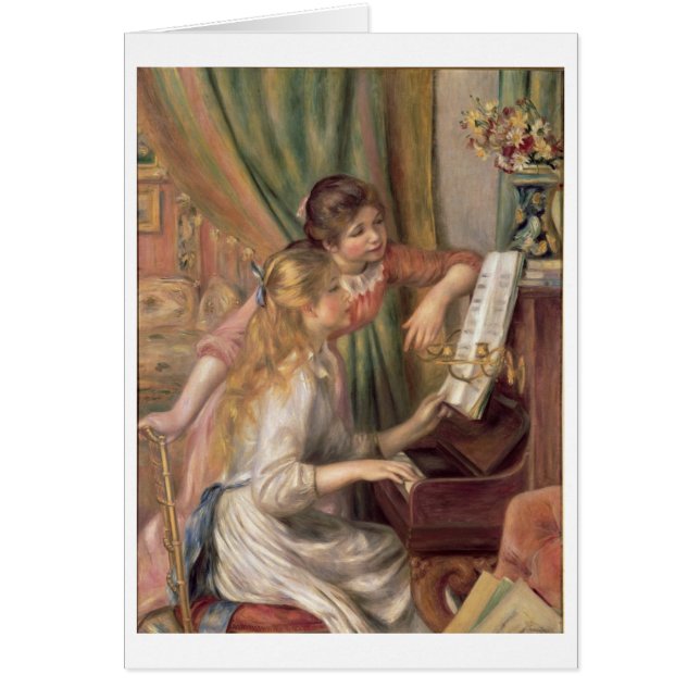 Pierre A Renoir | Young Girls at the Piano (Front)