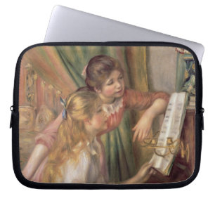 Pierre A Renoir Young Girls at the Piano Laptop Sleeve
