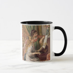 Pierre A Renoir Young Girls at the Piano Mug