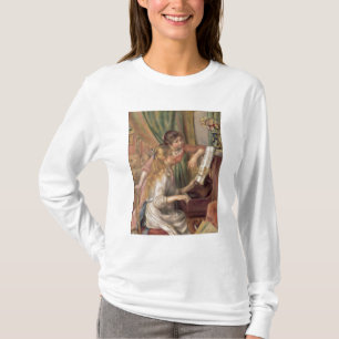 Pierre A Renoir   Young Girls at the Piano T-Shirt
