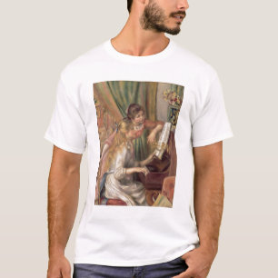 Pierre A Renoir   Young Girls at the Piano T-Shirt